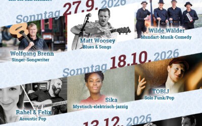 Song Café im Ombrella – neue Termine ab 27. September