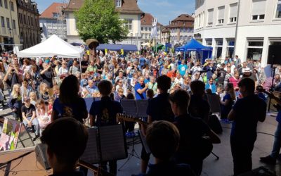 Semesterabschlusskonzert auf dem Radmarkt am 30.4.2023